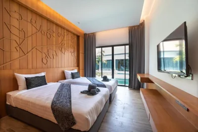 豪华泳池直通双人间或双床间 — Tajh Pool Villas
